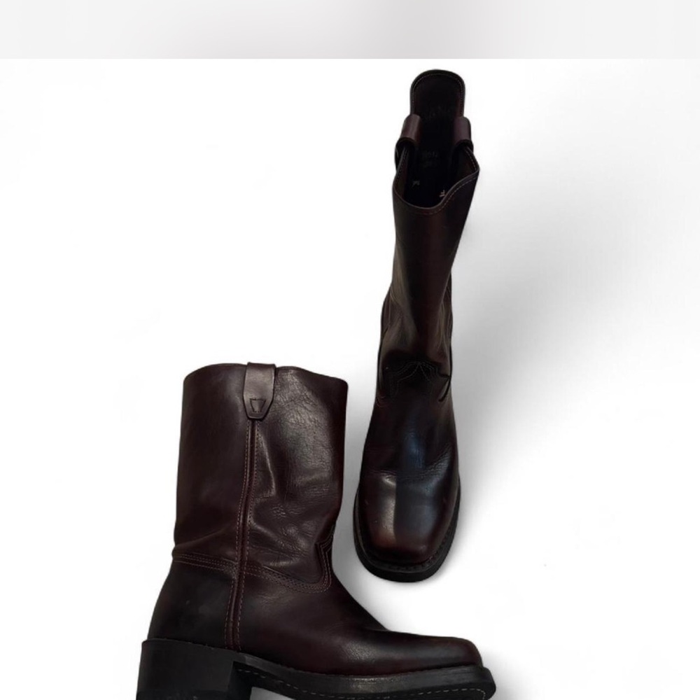 Durango Brown Leather Women's Boots - Picture 2 of 5